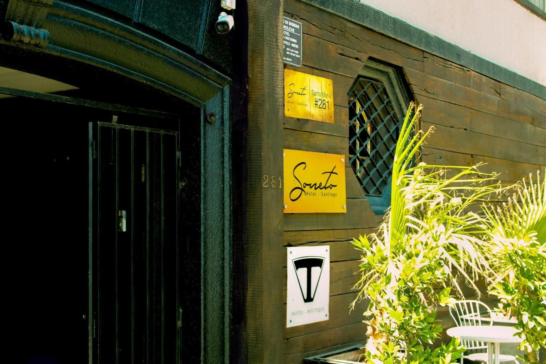 Hotel Sonetto Santiago de Chile Zewnętrze zdjęcie