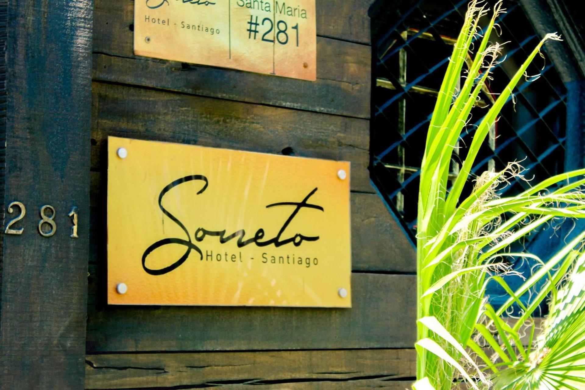 Hotel Sonetto Santiago de Chile Zewnętrze zdjęcie